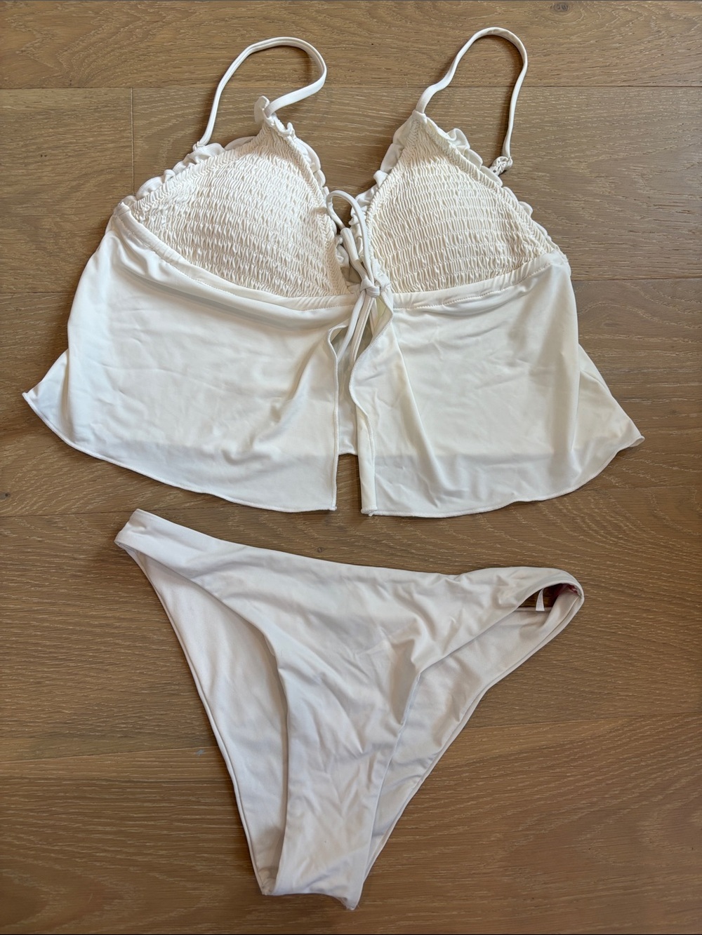 Tankini Top and Bikini Bottom Set